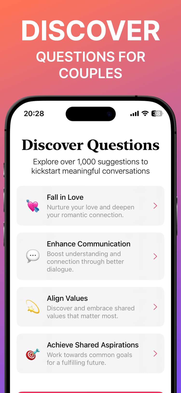 Heart2Heart – Couple Questions screenshot 1